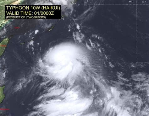 PAGASA: Bagyong 'Hanna' tumindi, isa nang typhoon.